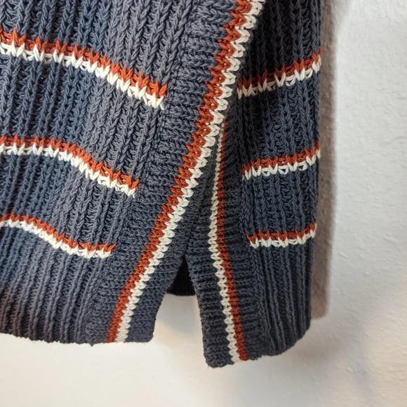NWT Madewell Striped Blue Orange Knit Tank - Picture 6 of 9